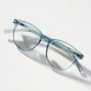 NEW from Anthropologie Blue Orion Blue Light Filtering Glasses +2.00